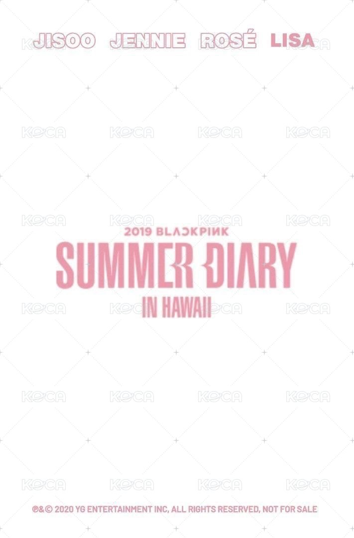 2019夏日日記 專輯卡 對鏡莎 背面