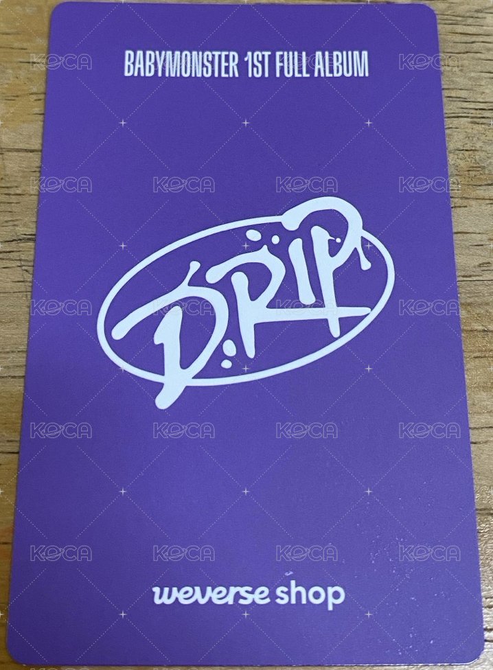 DRIP wvs 幸運卡 聖誕1.0 ver.B 背面