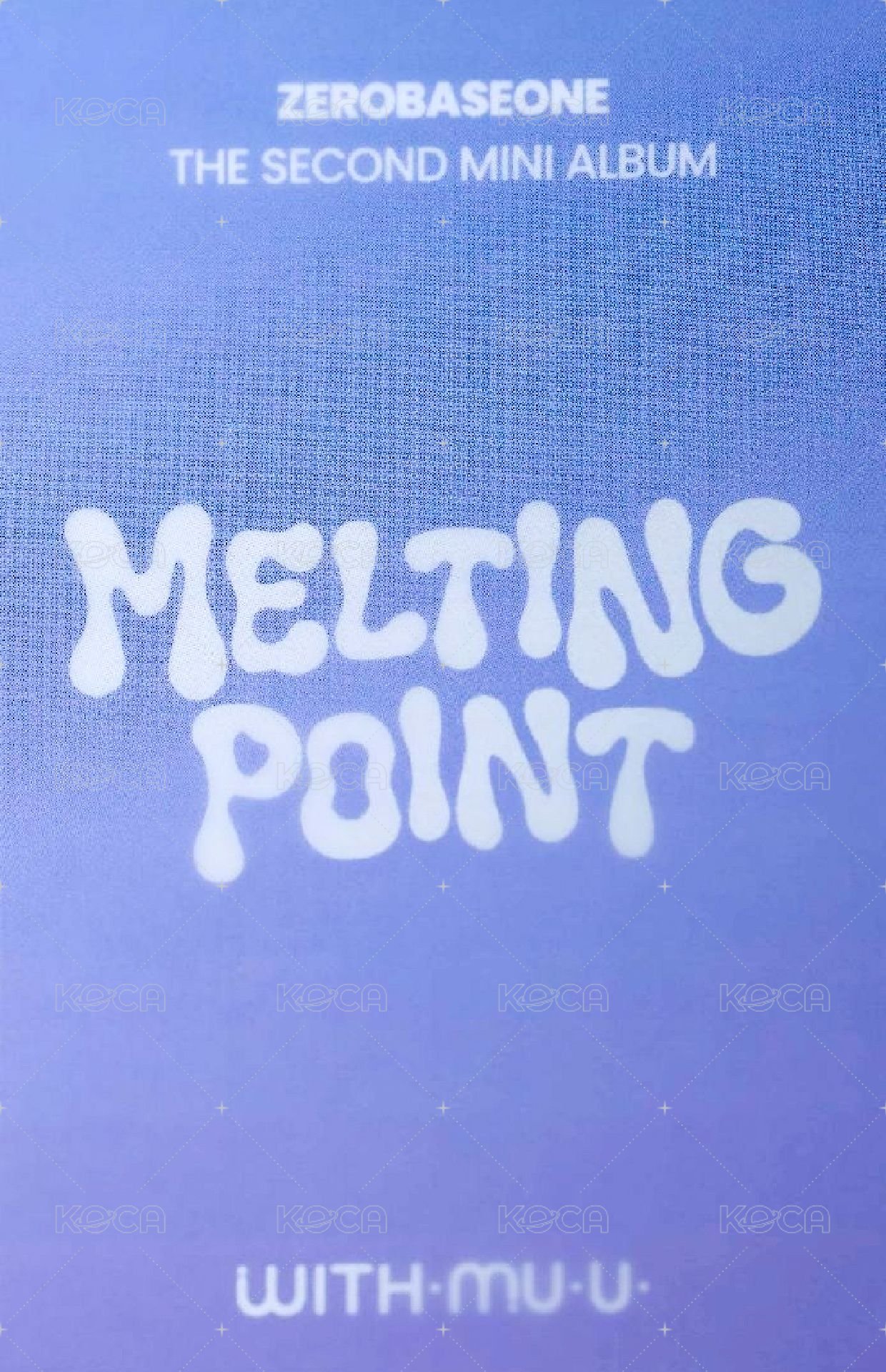 迷二 wm 特典卡 臉頰軟嫩 ver. 背面