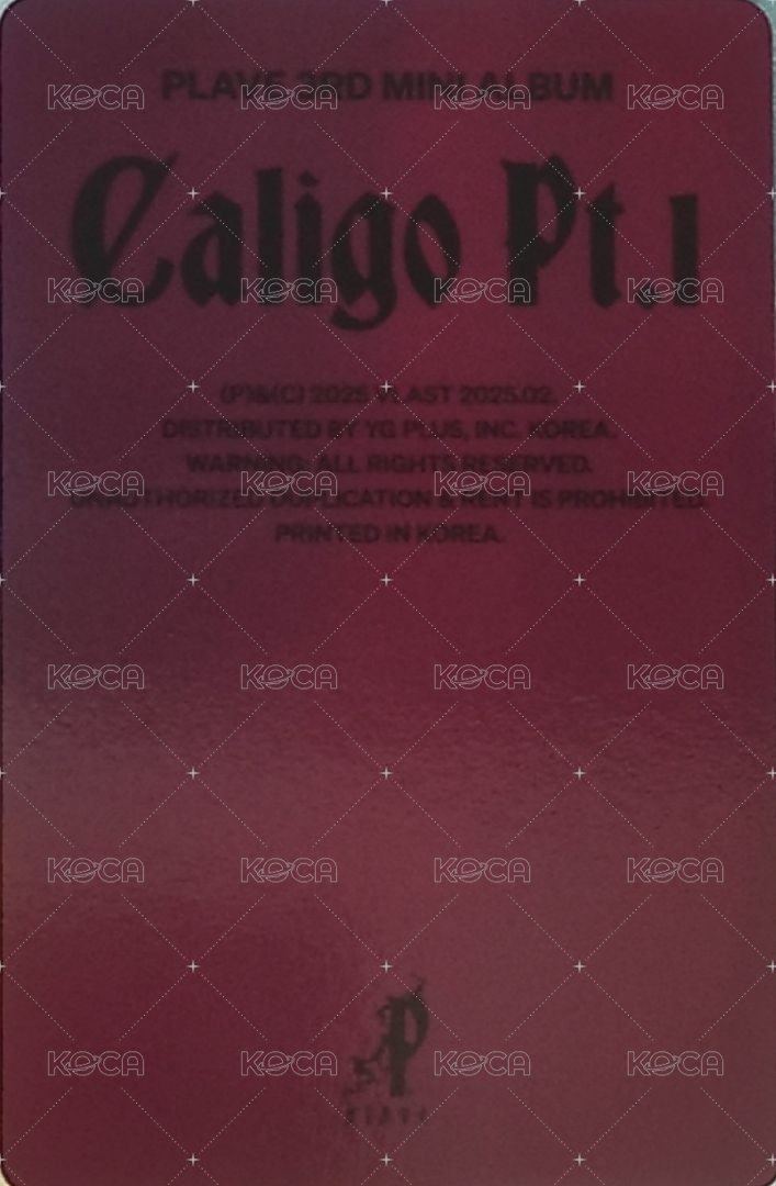 迷三 專輯卡 Vanguard Ver. 背面