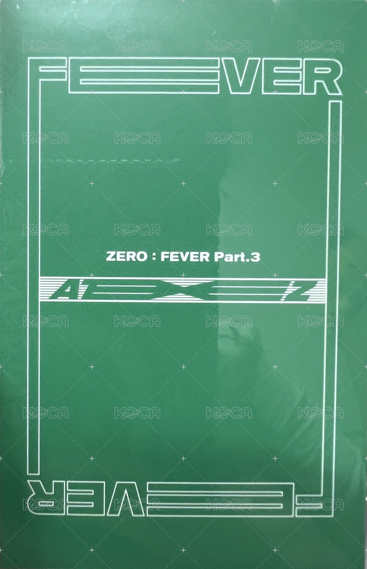 FEVER再版專 專輯卡  背面