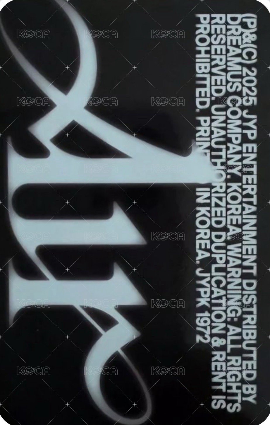 AIR 專輯卡 PB版 B ver. 背面