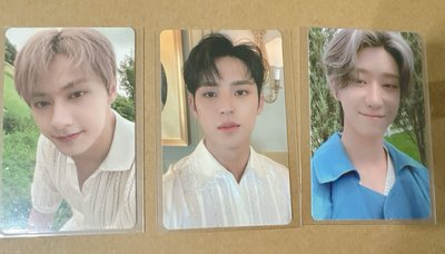 SEVENTEEN SOCIAL CLUB 周邊卡  俊、奎、明浩