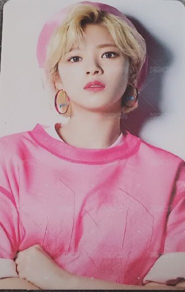 #TWICE 專輯卡 復刻版 定延 正面