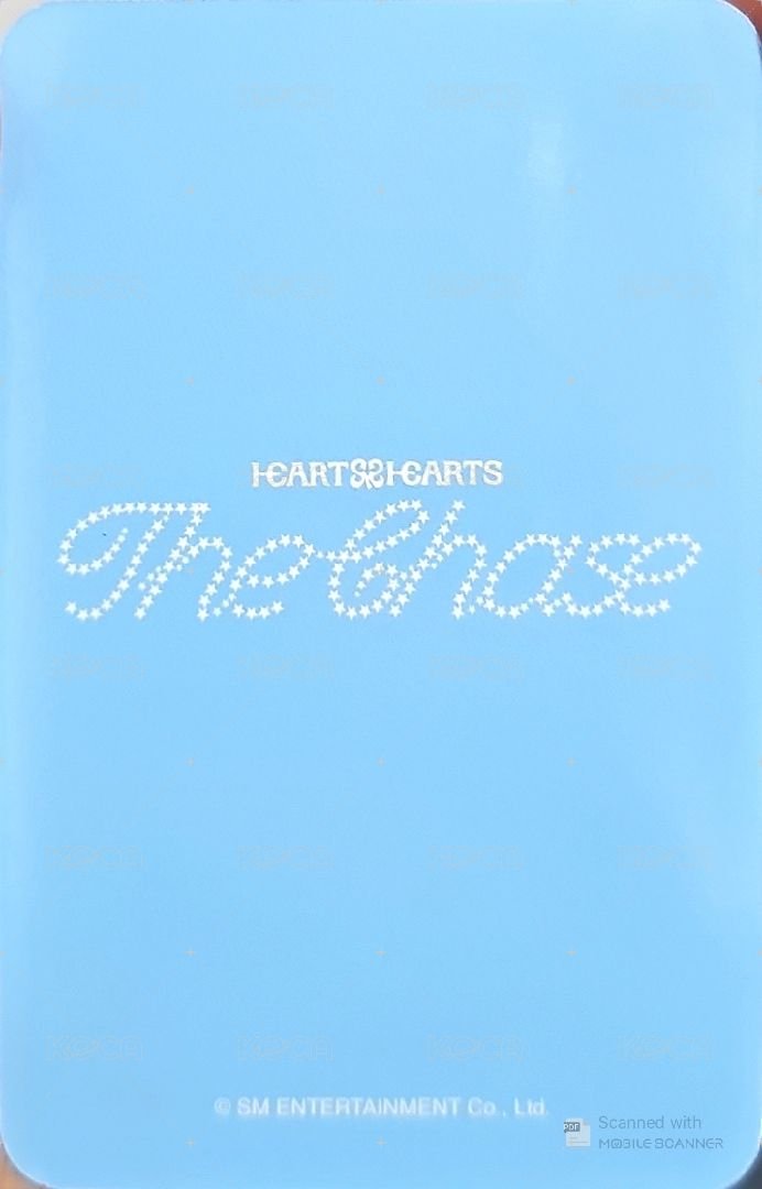 單一 mokket 簽售卡  背面