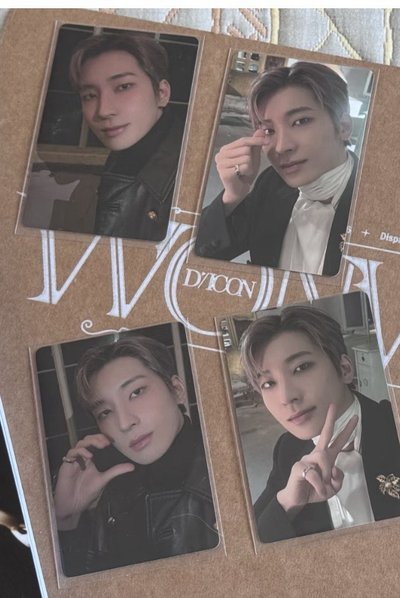 DICON 盒子+B版小卡四張+吊飾 全圓佑