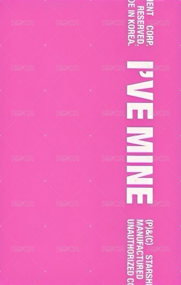 I'VE MINE 專輯卡 DIGIPACK ver. 專卡 背面