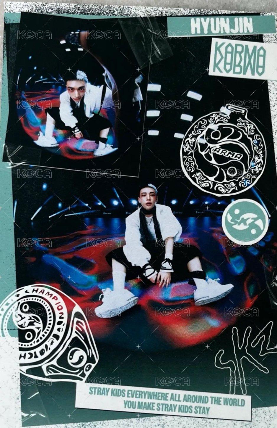 KARMA 明信片 單封 Accordion ver. 正面