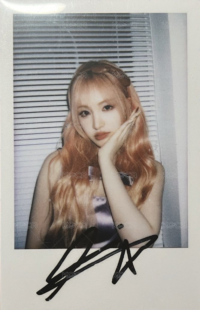 勢界雜誌 雜誌卡 a版拍立得 正面