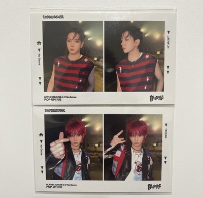 No Genre 滿額卡 首爾線下快閃 二宮格