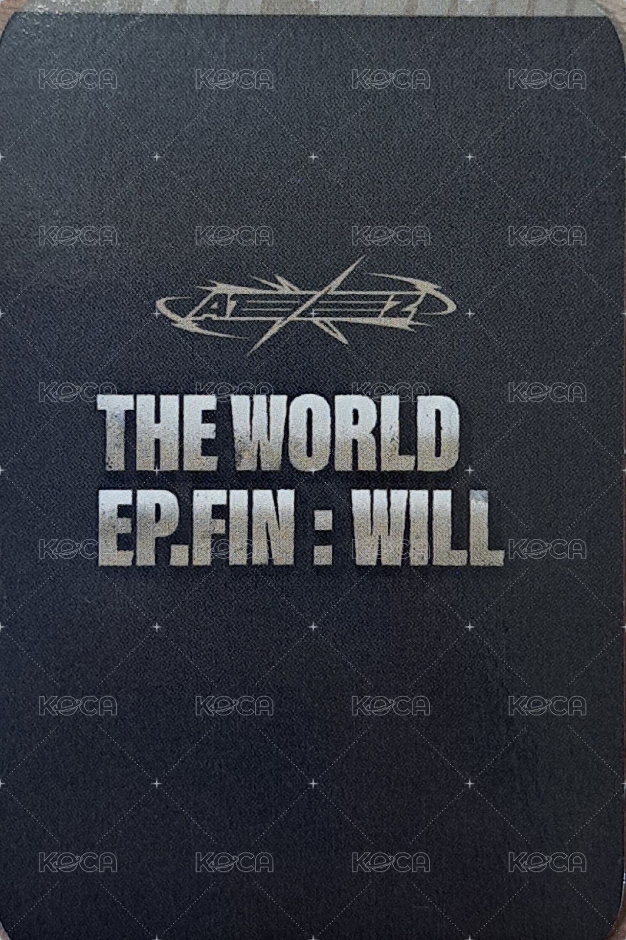 Will TOKTOQ 2.0 特典卡  背面