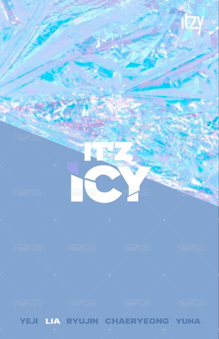 IT'z ICY 專輯卡  背面
