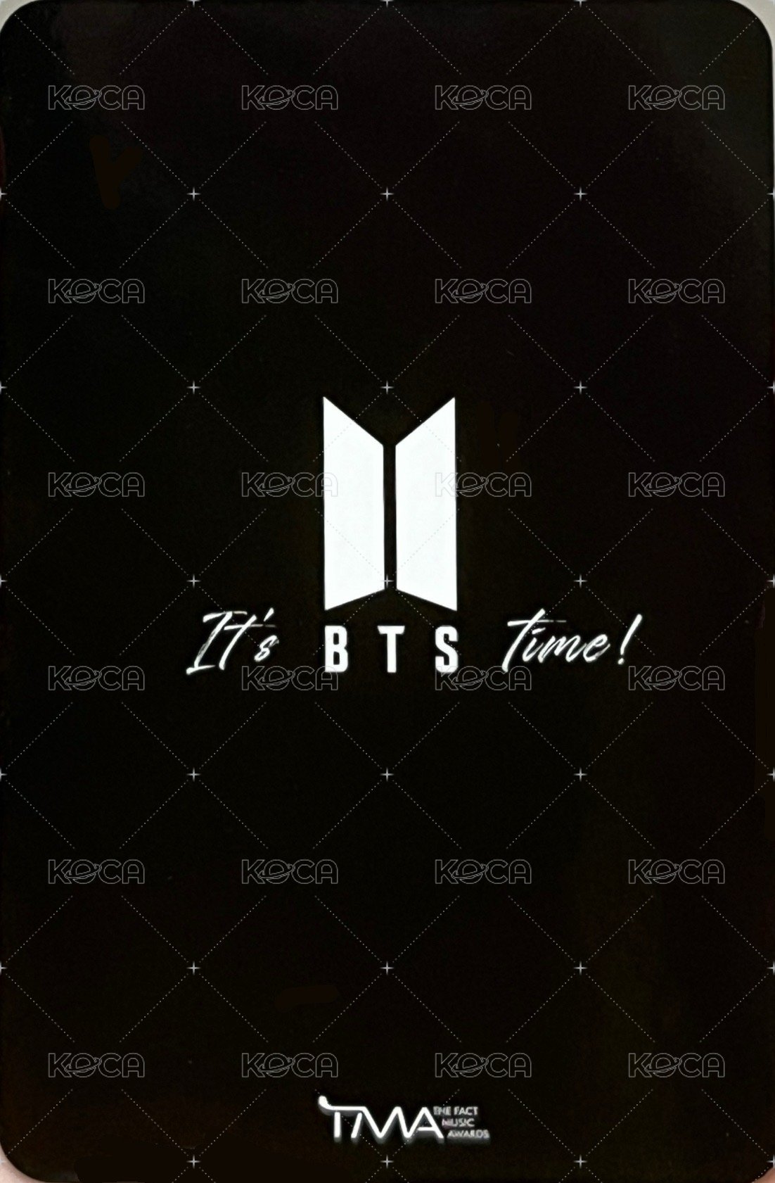 The Fact 周邊卡 初回限定 福利一（放大版） 背面