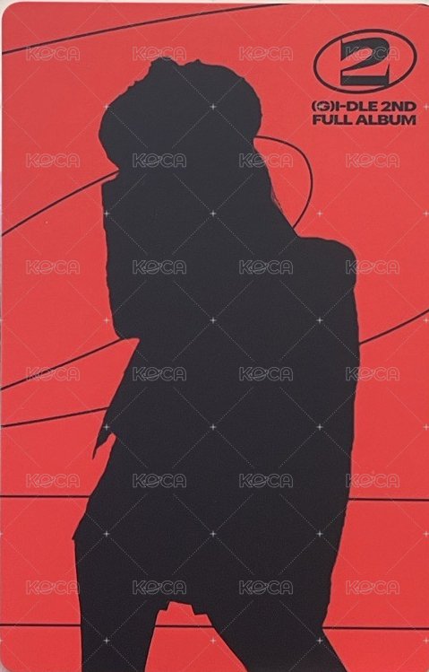 正規二 專輯卡 ver.jc 背面