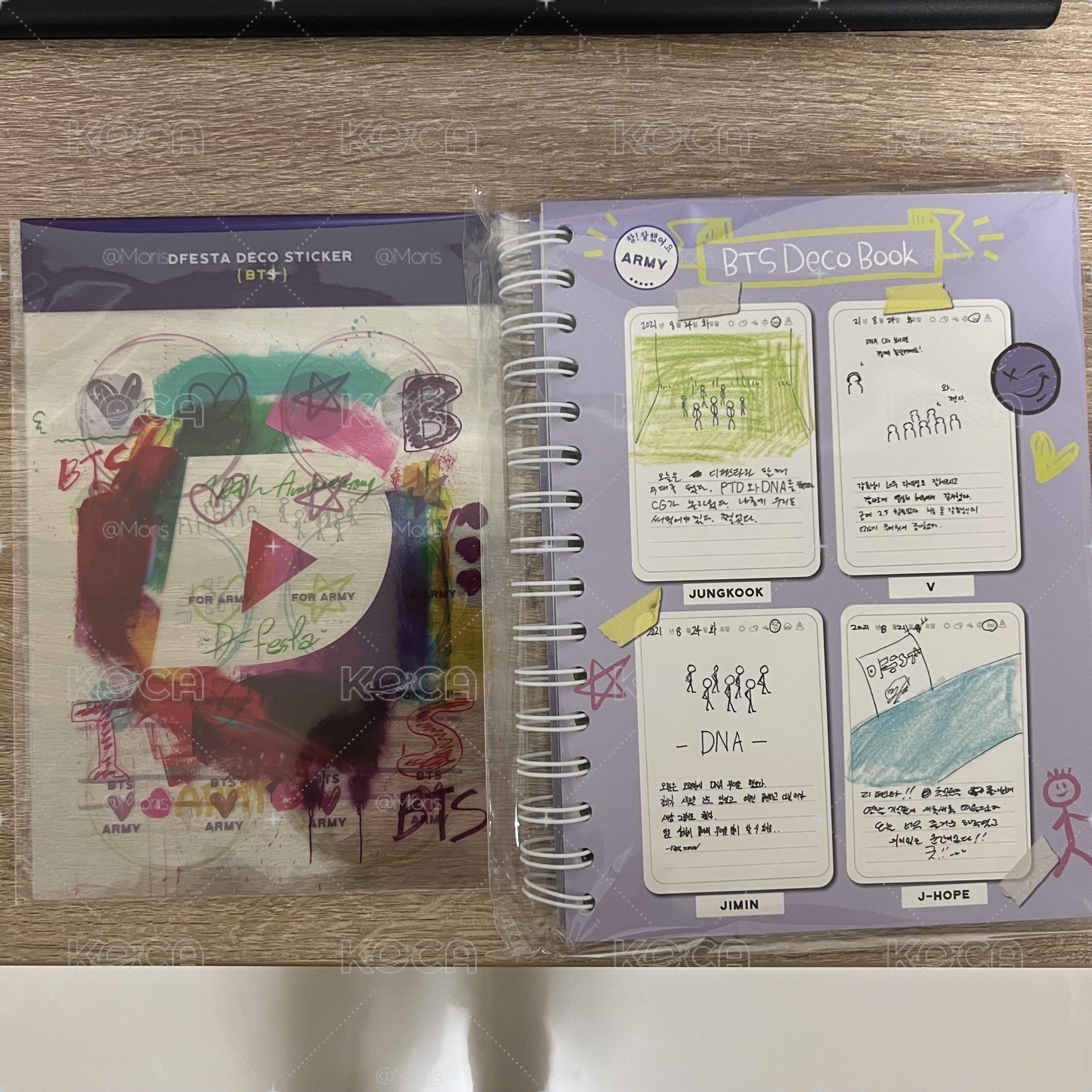 BTS 防彈少年團 Dfesta 寫真 拆售 裝飾書 Deco book