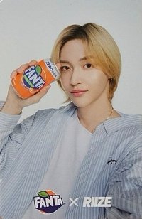Fanta x RIIZE 代言卡 