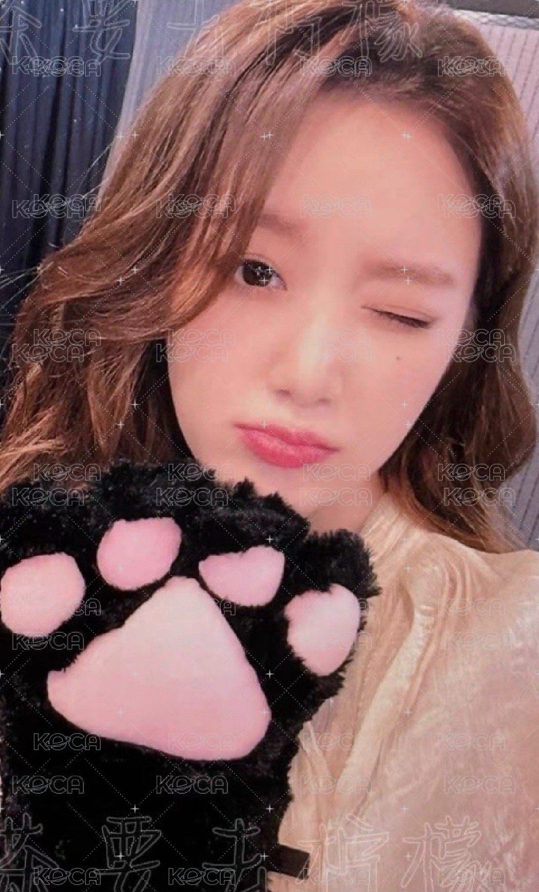 I feel kms 2.0 特典卡 貓手隱藏卡 正面