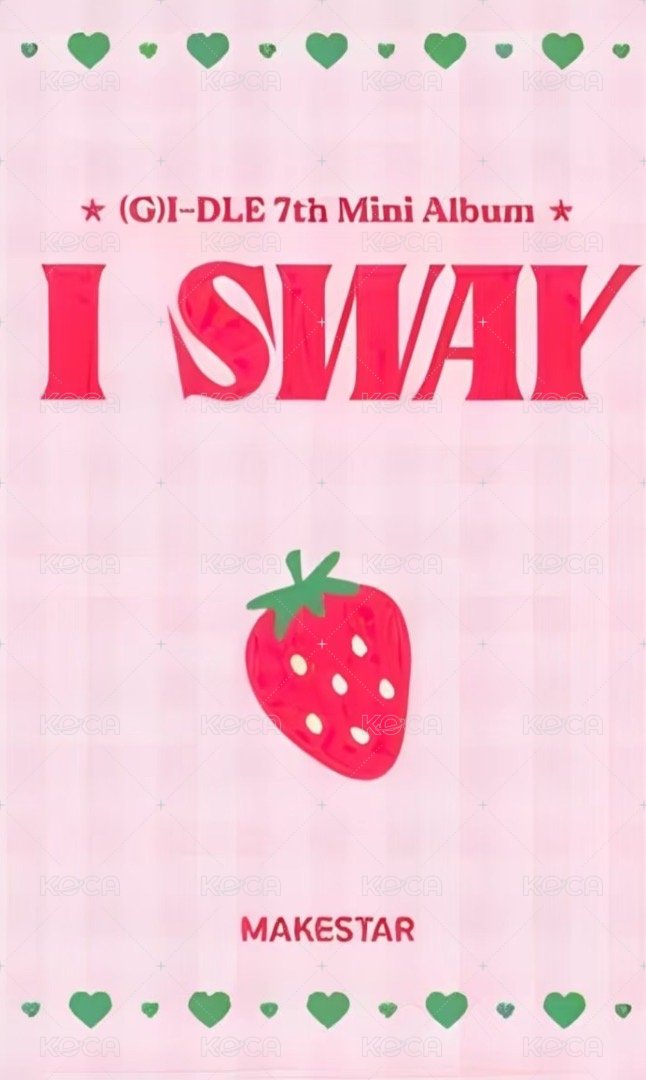 I SWAY ms 3.0 簽售卡 草莓 背面