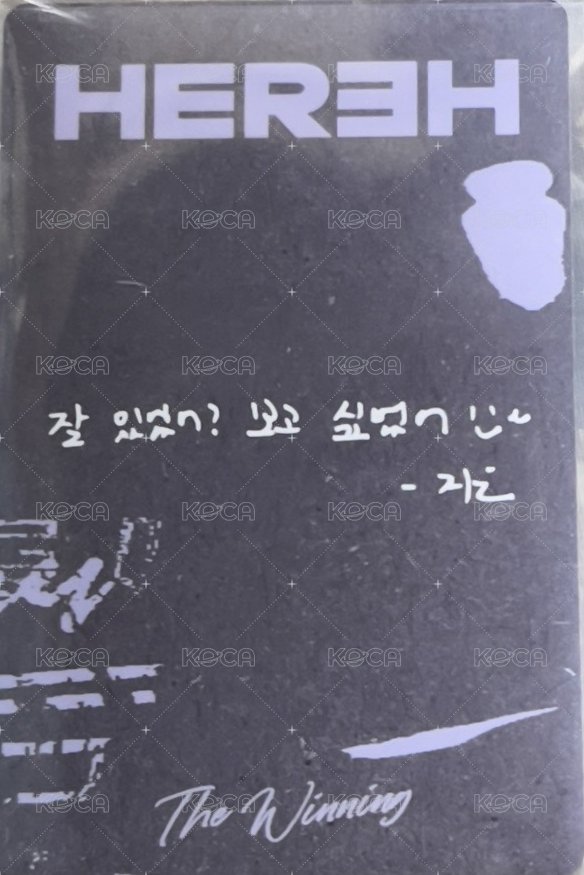 24’ 安可演唱會 周邊卡 鐵盒卡 背面