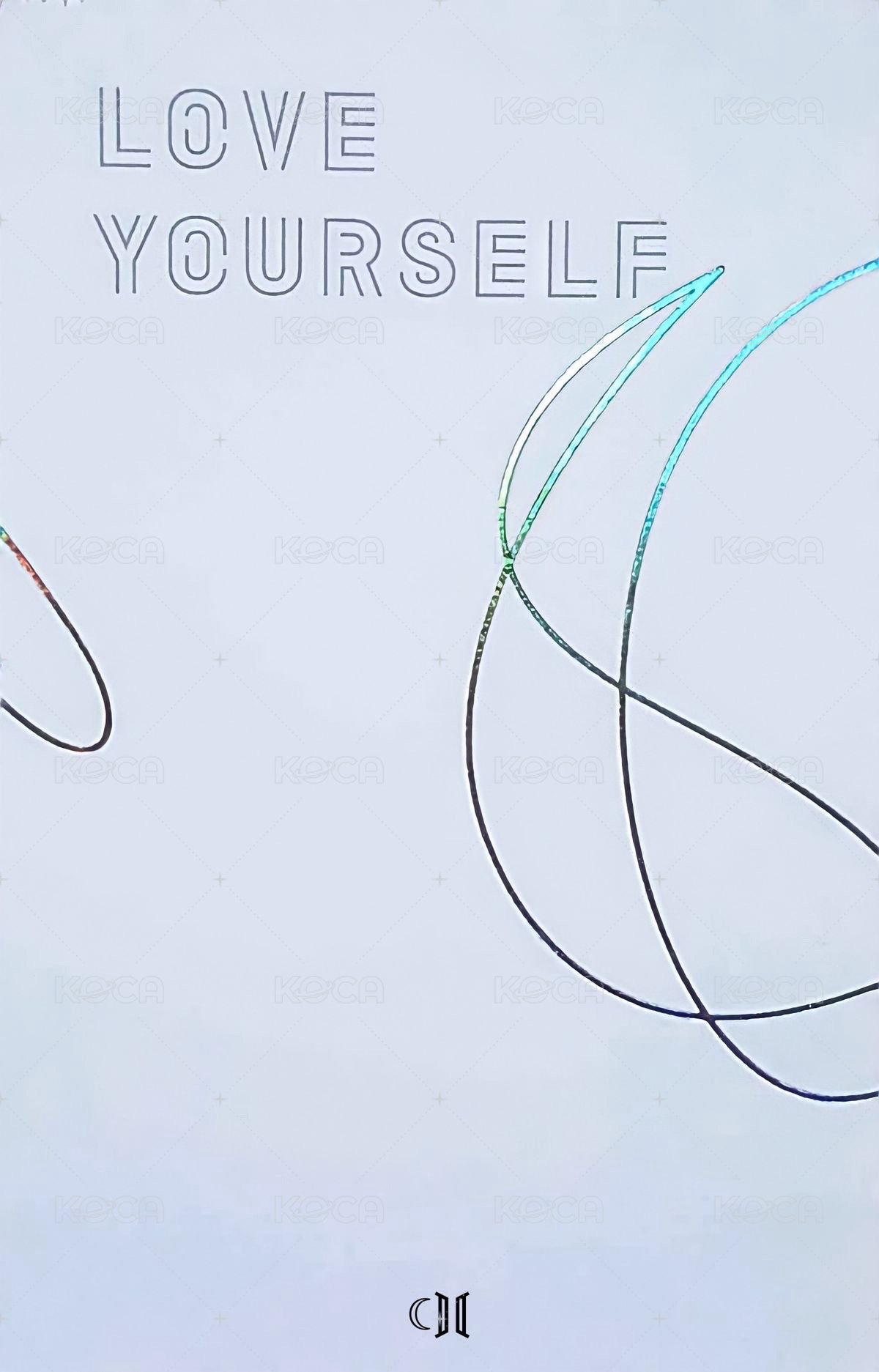 LY承 專輯卡 ver.V 背面