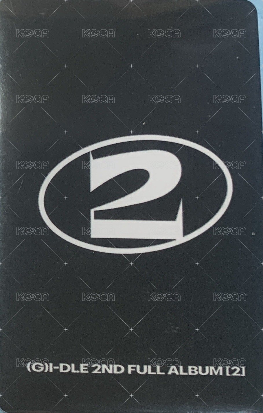 正規二 kms 4.0 特典卡  背面