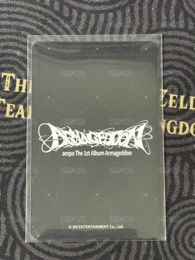 正規一 簽售卡 釜山bdm 背面