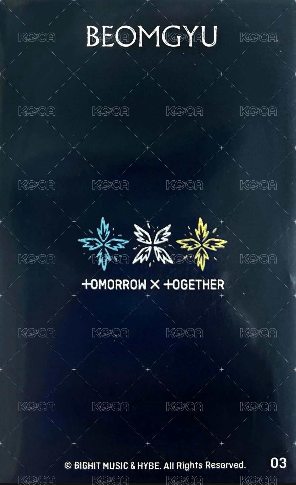 CHIKAI 誓い 隨機卡 圭日專快閃隨機卡 背面