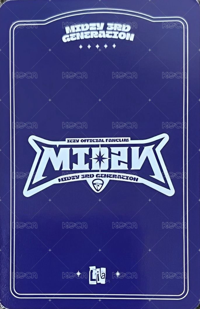 三期會員 會員禮卡  背面