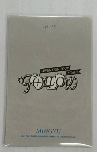 FOLLOW AGAIN 隨機卡 日巡卡包 奎