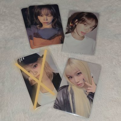 LE SSERAFIM 彩源 HOT 簽售卡 特典卡