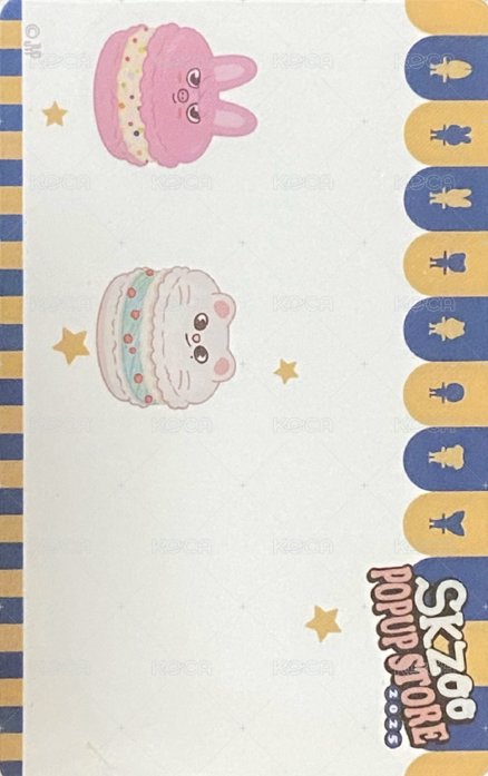 2025 SKZOO快閃店 滿額卡 第一週透卡 正面