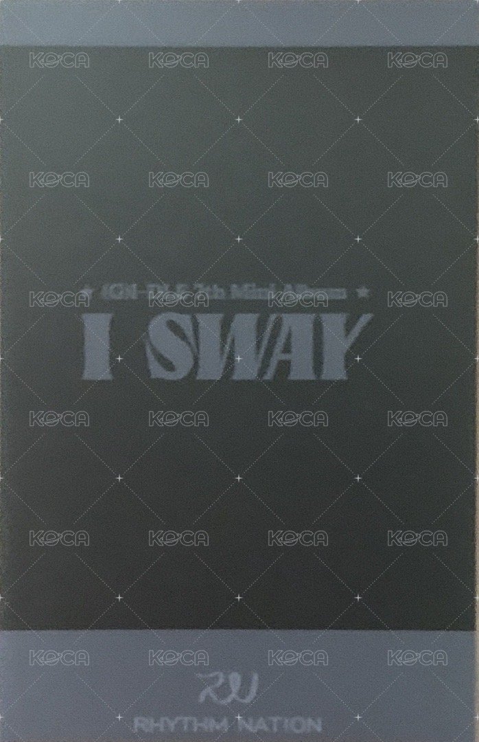 I SWAY rn 1.0 幸運卡  背面