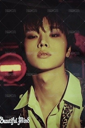 Beautiful Mind 明信片 預售禮 背面