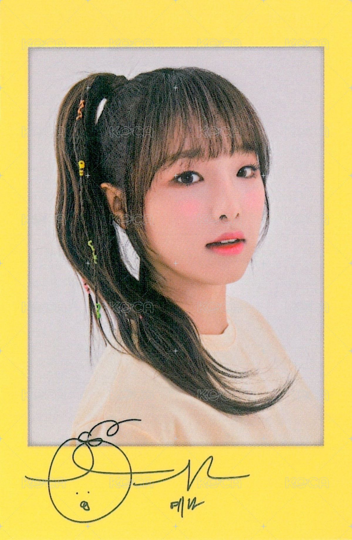 1st 演唱會 周邊卡 拍立得B 正面