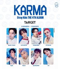 KARMA 美國 TARGET 特典卡
