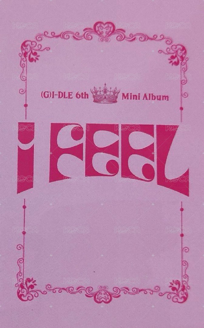 I feel kms 4.0  特典卡 B ver. 背面