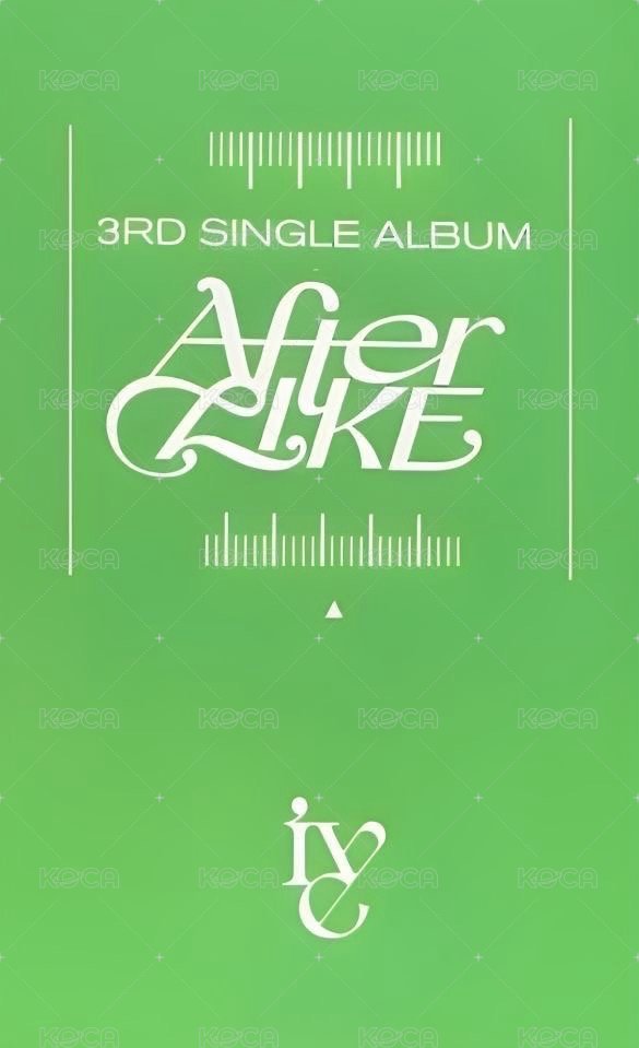 After LIKE sr 簽售卡  背面