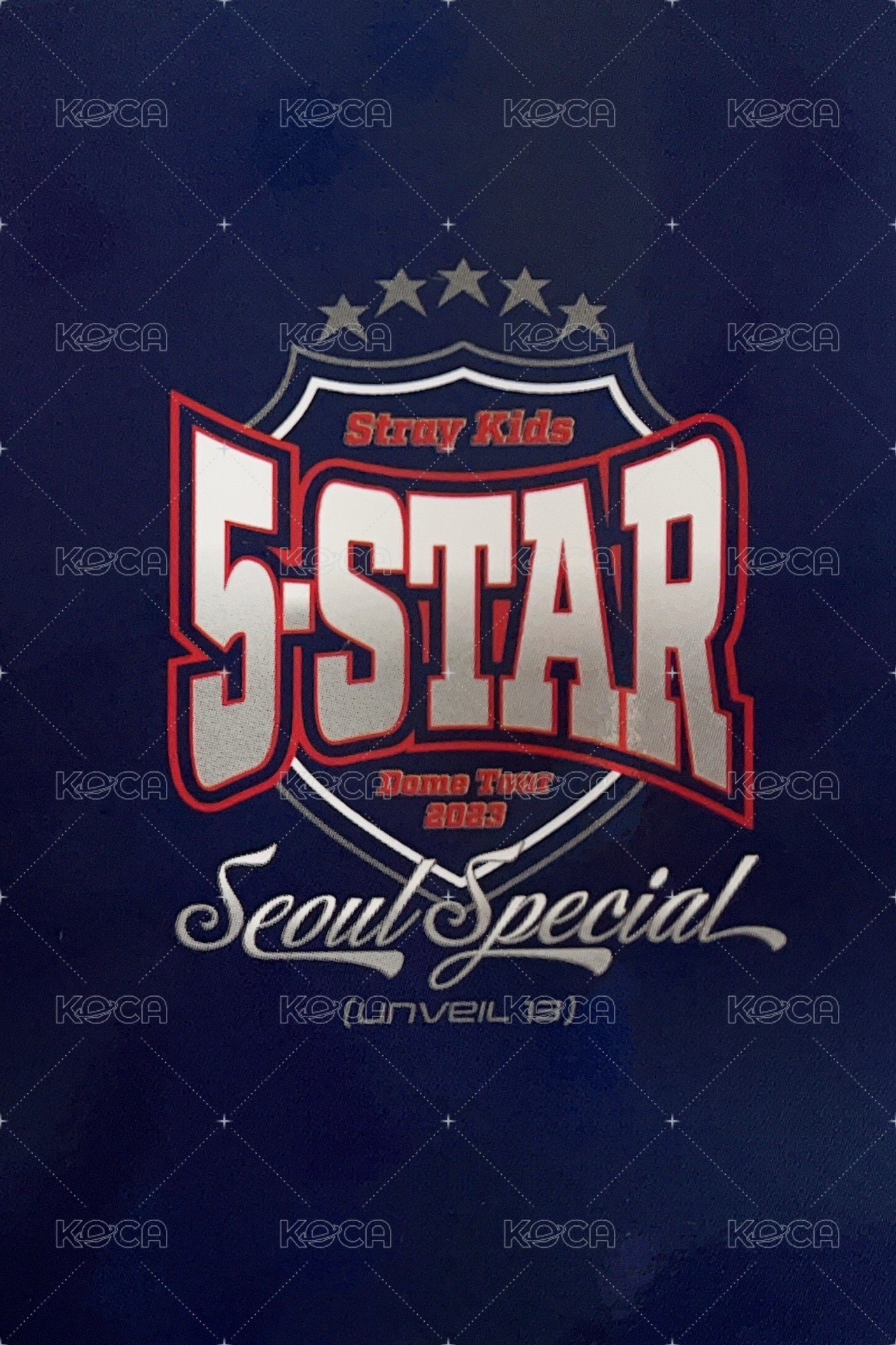 1st 日本巨蛋巡迴 入場卡 / 場限卡 首爾 10/22 背面