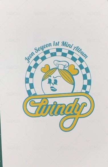 Windy 專輯卡 專卡 背面