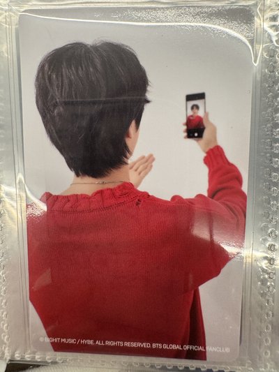 BTS 防彈少年團 金碩珍 Jin 日本 特典 飛吻珍 小卡