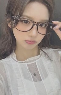 正規一 am 線上 1.0 簽售卡 豹紋眼鏡ver.