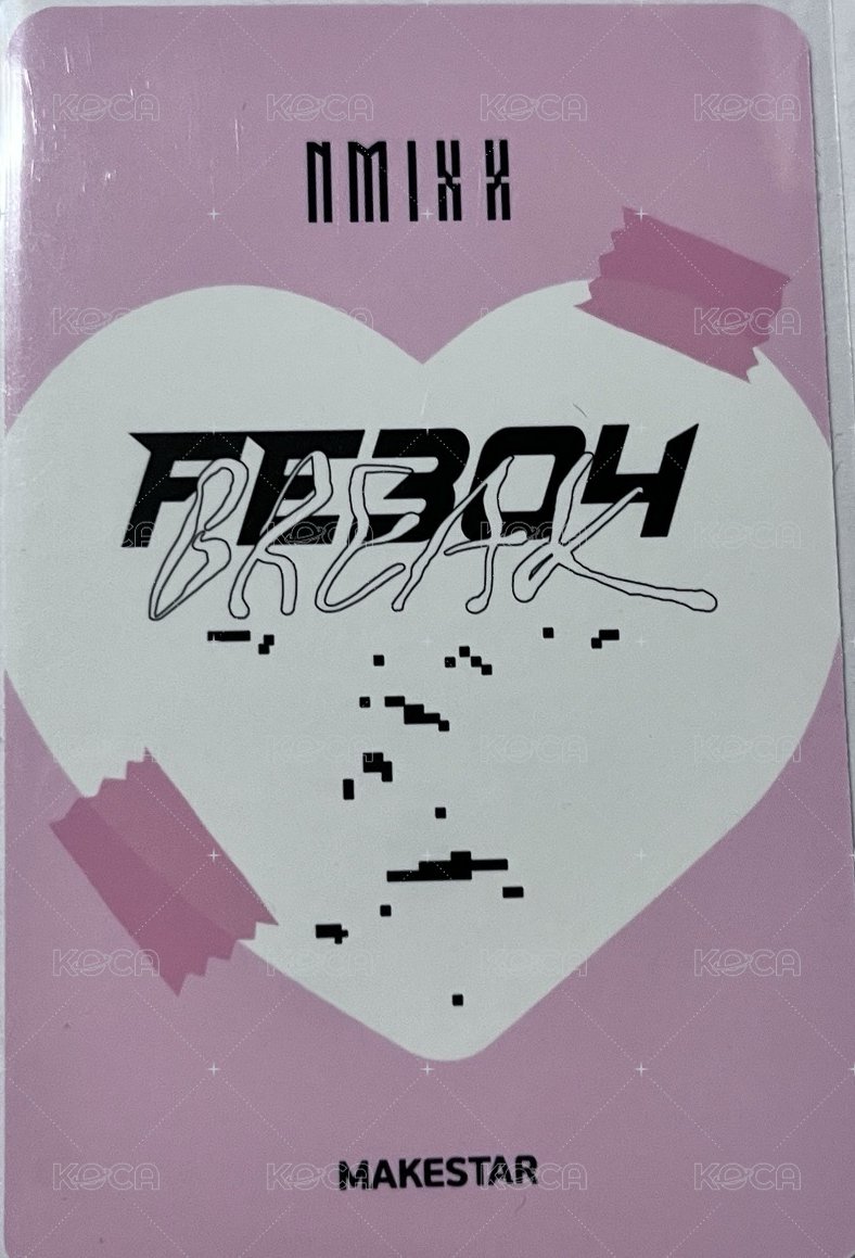 BREAK ms 4.0 幸運卡 破心薛 背面