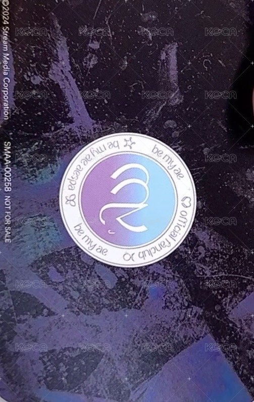 日本會員 會員禮卡 日咖團卡 背面