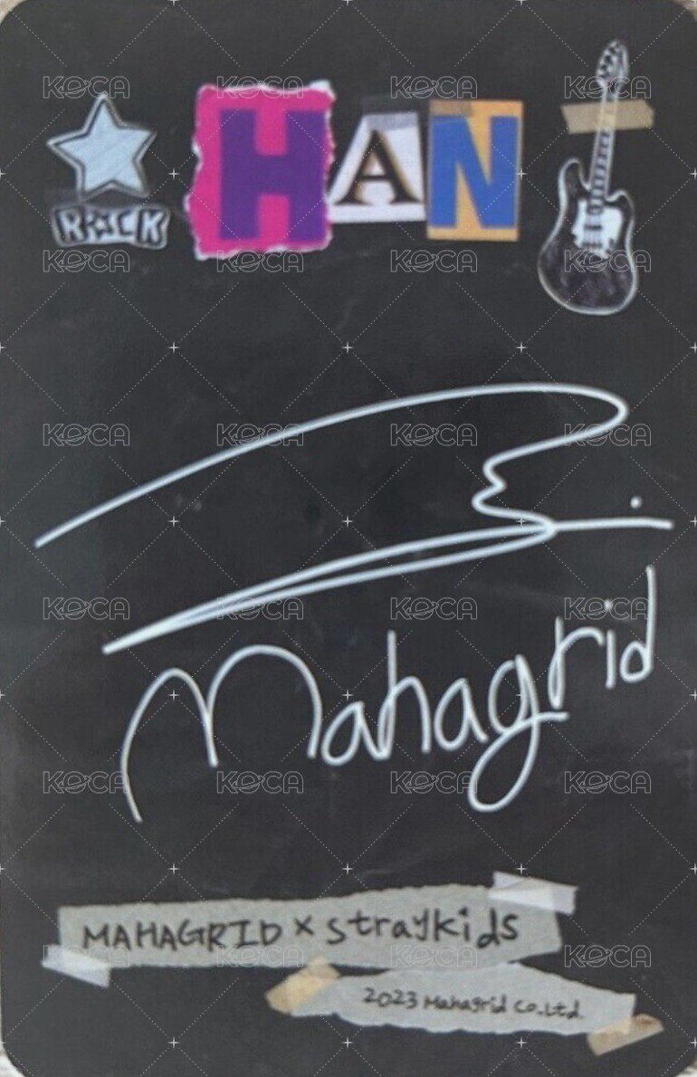 MAHAGRID 代言卡 4.0 背面