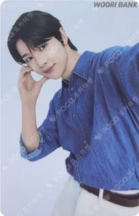 WOORI bank 代言卡 