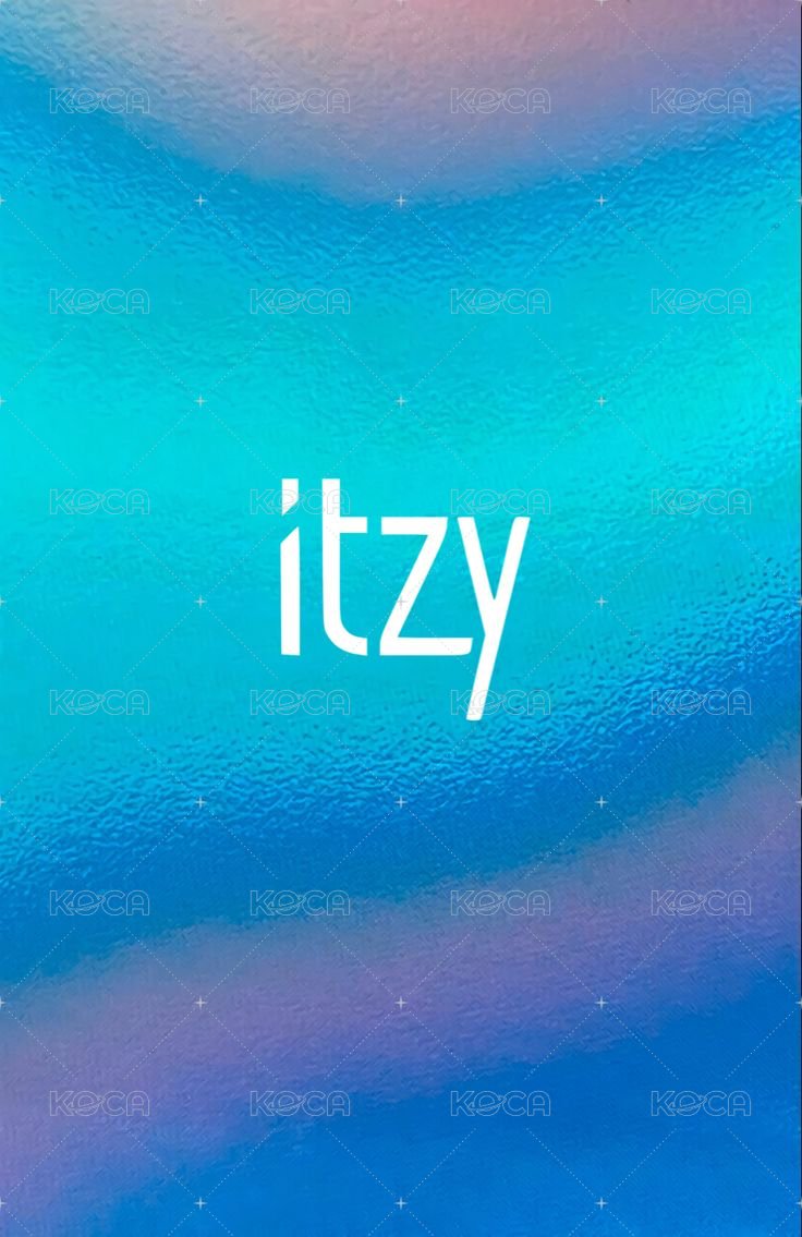 IT'z ICY 專輯卡 預購禮 背面
