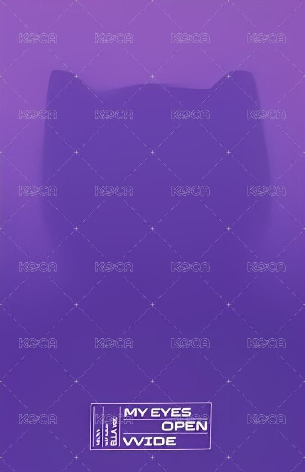 迷一 專輯卡 單封專卡 ella 背面