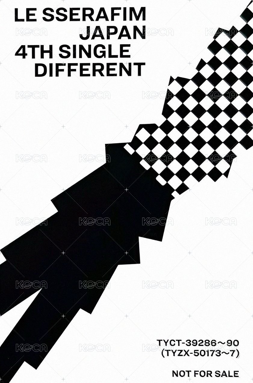 DIFFERENT 專輯卡 單封團卡 背面