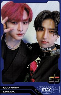 ODDINARY 專輯卡 藍版雙人卡