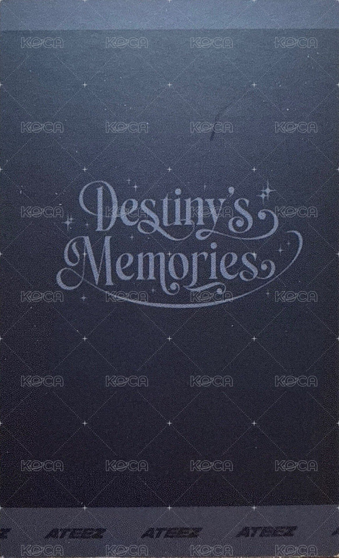 Destiny’s Memories 周邊卡 拍立得_B 背面